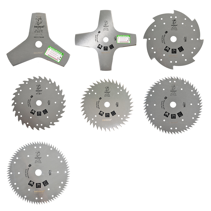 BRUSH CUTTER BLADE-BRUSH CUTTER  (CIRCULAR BLADE)-Sakuraya : (Circular Blade) Saw Blade Steel